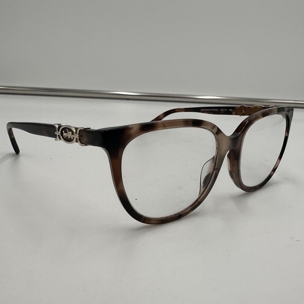 Coach EYEGLASSES FRAMES ONLY HC6260U 5590 (PEACH TORTOISE) Brown 54-17-145